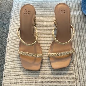 A new day heels. Size 7. Worn only maybe twice.